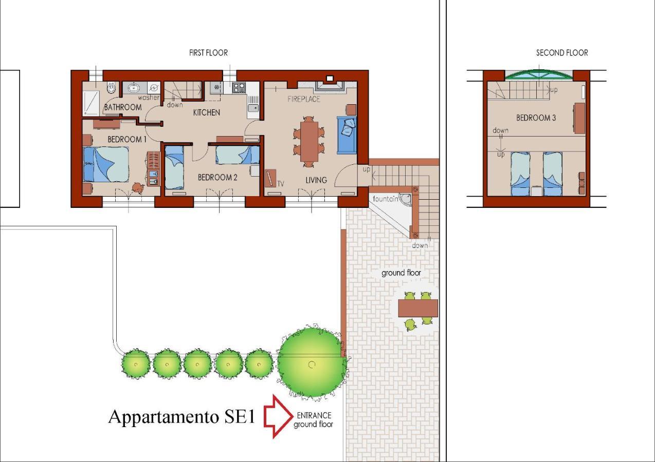 Apartament Palazzo Barbo Pumenengo Pokój zdjęcie